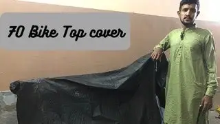 70 Bike Top Cover || banane ka tarika