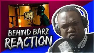 Taze - Behind Barz | Prod. by #Brigade | Link Up TV (REACTION)