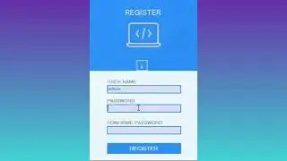 C# Animated Login & Register Form
