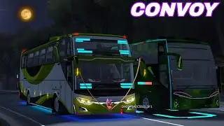 EPIC Multiplayer Convoy! Massive Bus Fleet Takes Over the Road &ndash; BUSSID