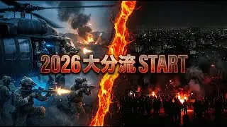 2026 离火杀局：全球阵营大分流，谁在烈火中坍塌？| 全球局势分析：美国、伊朗、中国、俄乌最新热点关联解读 | 美军越境抓捕，伊朗断网，泰柬战火！|同人卦预示全球阵营大洗牌？