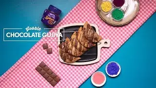 Gobble | Chocolate Gujiya | चॉकलेट गुजिया | Holi Special 2019 | How To Make Gujiya