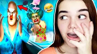 TROLEI MUITO O CABELO DA PROFESSORA *DEU RUIM* (Scary Teacher 3D)
