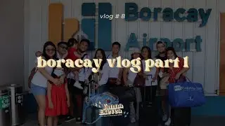 BORACAY VLOG PART 1 ⏤ 1st flight since pandemic, Benjo's first plane ride, Travel Requirements ✈️