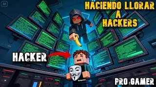 💀HACIENDO LLORAR a HACKERS en ROBLOX