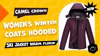 Женская горнолыжная куртка CAMEL CROWN | Водонепроницаемое зимнее пальто