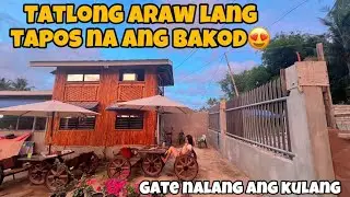 🛑PART3 TATLONG ARAW LANG TAPOS NA!GATE NALANG ANG KULANG!|ROEL OF MALALAG