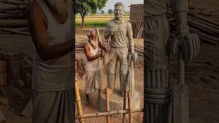 Making Virat Kohli Statue from Wood 😱 You Won't Believe the Result!