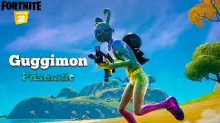 *NEW* GUGGIMON GOLDEN STYLE SKIN GAMEPLAY - FORTNITE GUGGIMON SET