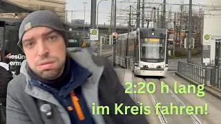 Die längste Straßenbahnlinie ist ein Mix aus Tram und Eisenbahn.