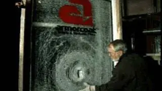Cyclone testing Armorcoat 200 micron, post test integrity Window Tinting Maidstone, Kent