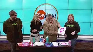 Valentine-inspired fun with Hands On! Discovery Center