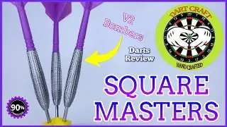 Обзор Dart Craft SQUARE MASTERS V2 Bomber Darts &mdash; БЕЗУМНОЕ вступление!!