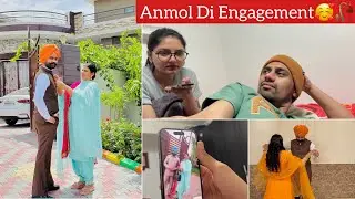 Ajj @AnmolBhullar  Di Ring ceremony (ਮੰਗਣੀ) | Navhappy Bhullar
