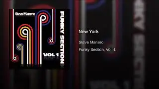 STEVE MANERO &bull;New York (Funky Section Vol. 1)