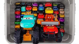 Disney Pixar Cars Unboxing Review | Lightning McQueen New Cars Toys Monster Truck Collection