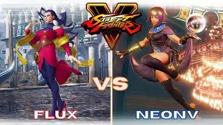 Flux-PC (Rose) vs NeonV_ (Menat) Ranked Match Set (Street Fighter 5 Champion Edition)