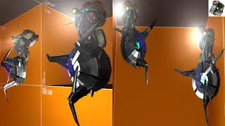 Half-Life 2: Combine Shield Scanner Mine Drop Test 🛸⬇️💣💥 #HalfLife #HalfLife2 #Gaming