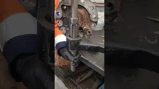 How to  Reaming King Pin Bushings# truck heavy diesel mechanical works #kiwi mechanic