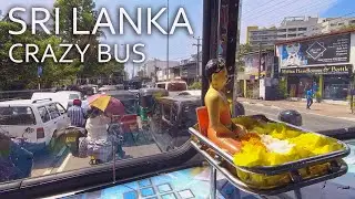 Colombo - Sri Lanka - Crazy Bus City Tour - Original Sound