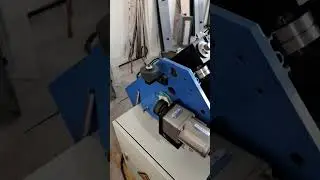 Hot runner tube shrinking machine #machine