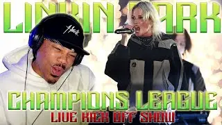 A PERFECT CHOICE!!! | Linkin Park | Champions League Final Kick Off Show | REACTION | Commentary