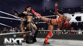 WWE 2K25 NXT - BAD 'N' MOORE VS MERCEDES MONE & ISLA DAWN