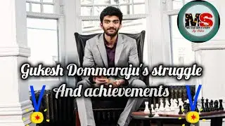 gukesh Dommaraju's struggle story and achievements. #facts #motivation #youngest chess champion🏆♟️