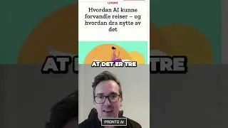🌐✈️ AI i reiseliv: Fremtidens reiseanbefalinger🤖