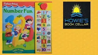 FISHER PRICE Number Fun INTERACTIVE Button Sound Book