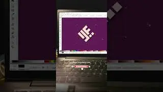 YF Letter Logo in Kufi Style - Grid System Tutorial in Inkscape