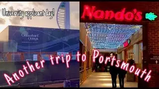 another trip to portsmouth|going to the university applicant day