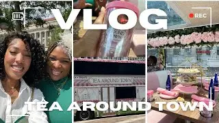 Mini Vlog| Tea Bus in D.C. with my Mom ❤️!! 
