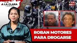 DOS DELINCUENTES ADMITEN ROBAR MOTORES PARA DROGARSE EN MOCA | A la Clara con Ramón Tolentino