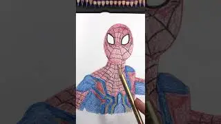 Drawing SPIDER-MAN From 0% to 100%