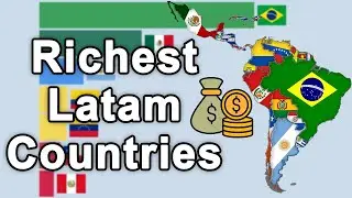 Richest Latinoamerican Countries 1960 - 2025