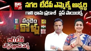 Nagari TDP MLA Candidate Gali Bhanu Prakash  Plus Points | BIG TV Survey on Nagari @bigtvTirupati