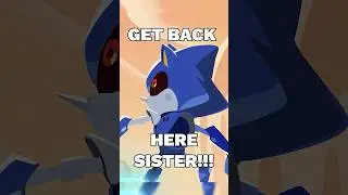 SAGE AND METAL SONIC BEING SIBLINGS☺️#sonicthehedgehog #memes #metalsonic #skit #dreggman #ytshorts