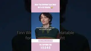 This Finn Wolfhard Moment Is WAY Too Real 😂 😭 #funny #celebrity #viral #comedy #shorts