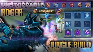 ROGER HYPER CARRY l MVP GAMEPLAY 2021 l BEST BUILD 2021l FAST ROTATION l #mobilelegends #mlbb