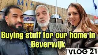 VLOG 21 Buying stuff for our Home in Beverwijk |Parwiz & Parisa| پرویز و پریس