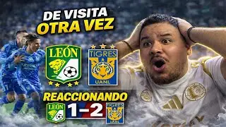 NO LO CREÍA 😳 | REACCIONANDO LEÓN vs TIGRES 1–2 | JORNADA 4 LIGA MX
