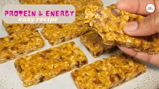 Boost Your Energy with Homemade Healthy Protein Bars, easy recipe in tamil