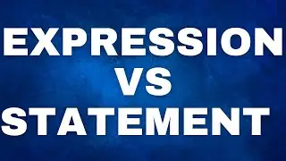JavaScript Statements vs. Expressions: Understanding the Key Differences