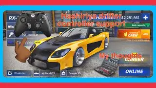 Controller support on Hashiriya drifter