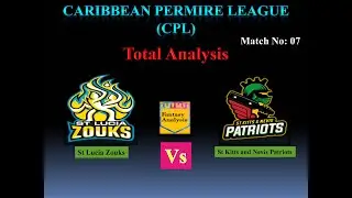 SNP vs STZ Match Full Analysis for Dream11(CPL) #dream11 #cpl