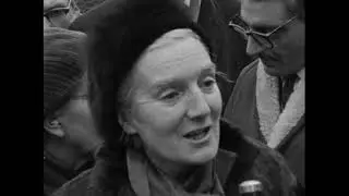 1965 People react to Churchills death, BBC