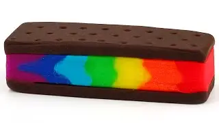 Play Doh Rainbow Ice Cream Sandwich Easy