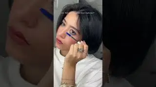 blue mascara hack #bluemascara #shorts #makeup