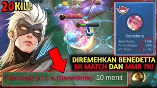 DIREMEHKAN BENEDETTA TOP INDONESIA 5K MATCH MAU SELESAI DALAM 10 MENIT? TAPI INI YG TERJADI